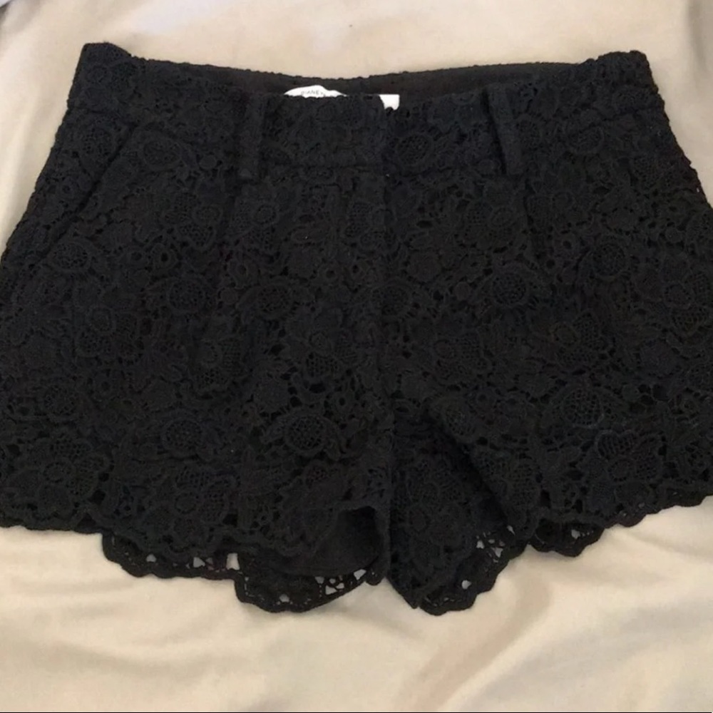 Diane von Furstenberg lace shorts